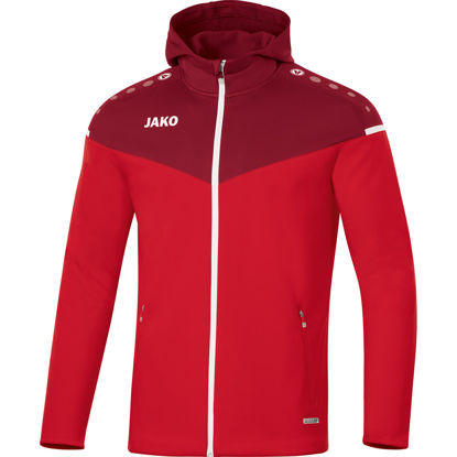 Afbeeldingen van JAKO Jas met kap Champ 2.0 rood/wijnrood (6820/01) - SALE