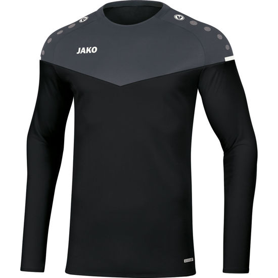 Afbeeldingen van JAKO Sweater Champ 2.0 zwart/antraciet (8820/08) - SALE